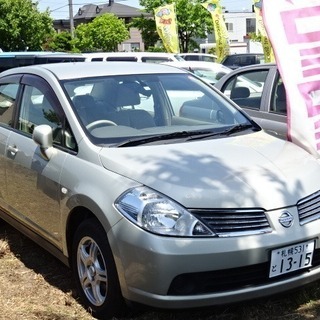 日産 ティーダラティオ 1.5 15M FOUR 4WD 事故し...