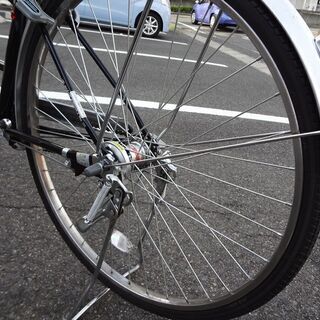 【モノ市場 東海店】27インチ　シティサイクル　3段変速　ノーパンクタイヤ