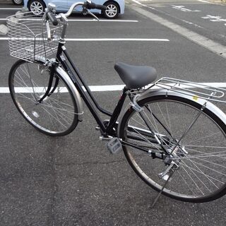 【モノ市場 東海店】27インチ　シティサイクル　3段変速　ノーパンクタイヤ