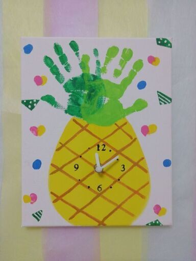 夏の手形アート時計を作ろう めぐ 東武宇都宮のワークショップのイベント参加者募集 無料掲載の掲示板 ジモティー