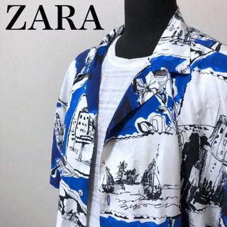 美品 ZARA のアロハシャツ