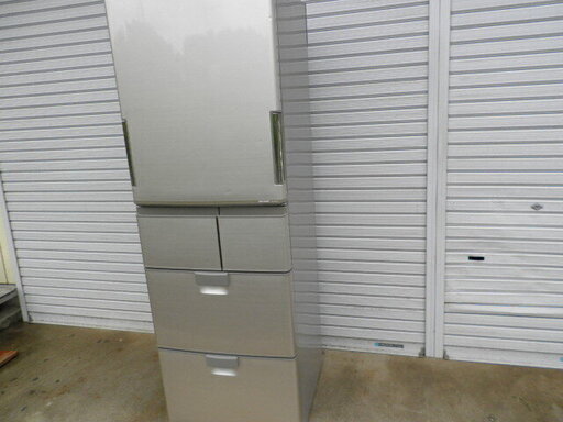シャープ冷凍冷蔵庫 SJ-KW42R５ドア左右両開き２００９年無料配送（弊社から２０キロまで）