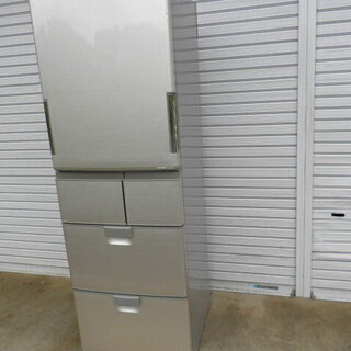シャープ冷凍冷蔵庫 SJ-KW42R５ドア左右両開き２００９年無料配送（弊社から２０キロまで）