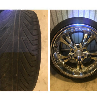 SHARK 18インチ メッキホイール4本セット