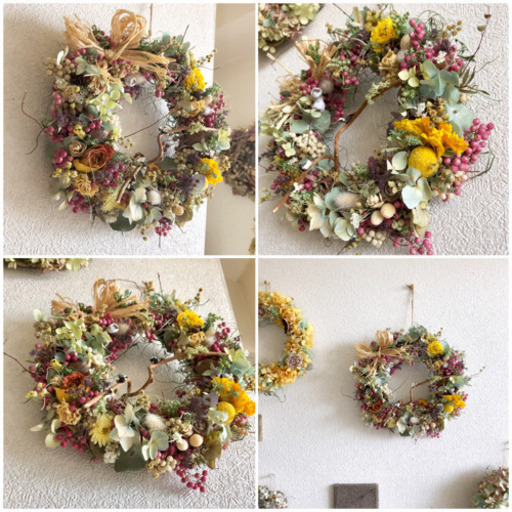 受注制作 森のペッパーベリーリース 