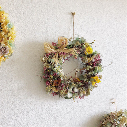 受注制作 森のペッパーベリーリース 