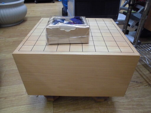 将棋セット 将棋 木製  将棋盤 駒 足付盤　しょうぎ 札幌市　西岡店