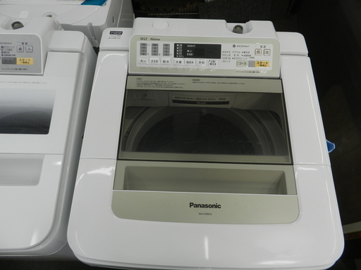 a7【杉並区・中野区/配送・設置無料】 ☆美品☆ 2016年製 洗濯機 Panasonic　9.0kg　型番NA-FA90H2