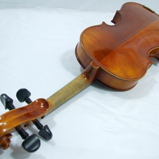 メンテ済み スズキバイオリン No360 分数 3/4 1981年 英国 GLASSER 弓 アジャスター内臓テールピース ナイロン弦 虎杢 手渡し 全国発送対応