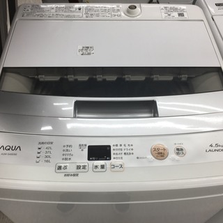 AQUA 全自動洗濯機 AQW-S45E