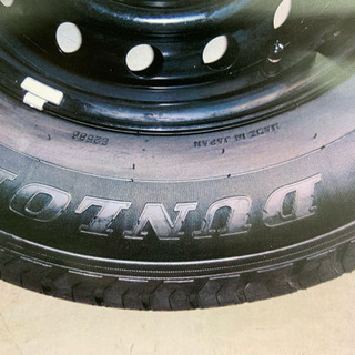 ハイエース新車外しタイヤ+スチールホイール4本セット