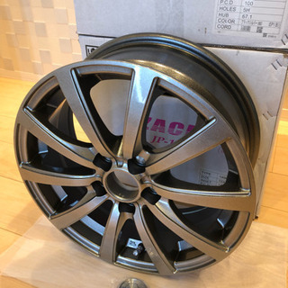 アルミ ホイール 新品 4本 15インチ PCD100 5穴 トヨタ スバル他 アルミ ホイール 新品 4本 15インチ PCD100 5穴 トヨタ スバル他