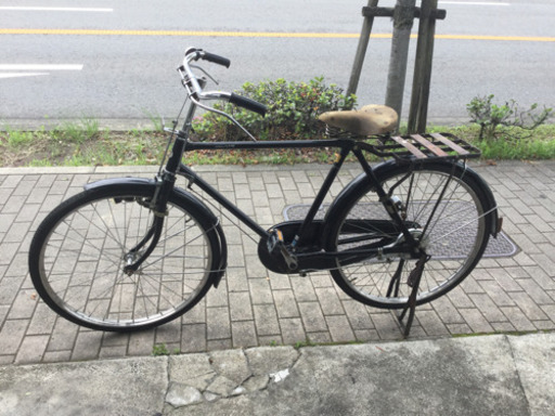 レトロ自転車 ロッドブレーキ 皮サドル 【公式通販】