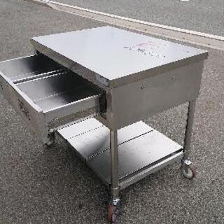 注文 中古品 キャスター付き収納作業台お売りします。 