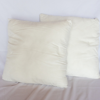 【未使用】クッション中綿　２つセット　おまけ＝ハム太郎の枕（中古品）