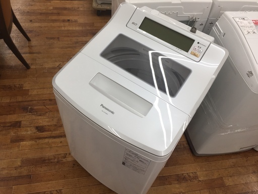安心の1年保証つき【トレファク入間店】Panasonicの8.0kg全自動洗濯機のご紹介！