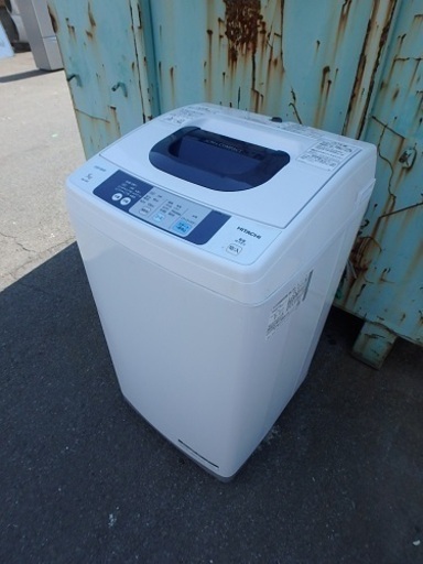 簡易清掃済み☆2016年製☆HITACHI 日立全自動電気洗濯機　 NW-H52　洗濯容量　5.0kg