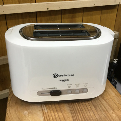 #2472 TESCOM トースター ホワイト CT30-W 2016モデル