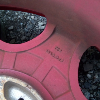 15インチ　アルミホイール　和道椛　5J　オフセット45　ワゴンRムーヴタントなど　軽サイズ　