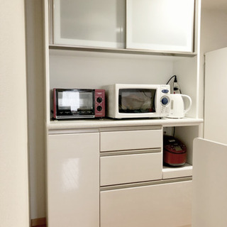 食器棚 キッチンボード ニトリ 120cm ホワイト