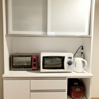 食器棚 キッチンボード ニトリ 120cm ホワイト