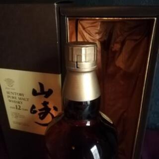 希少】 SUNTORY/サントリーピュアモルトウイスキー山崎12年 箱 冊子付