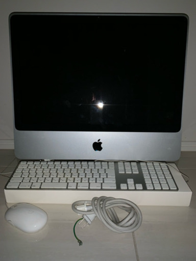 iMac 20inch Mid 2007 2.4GHz MA877J/A 4G 500GB 箱付