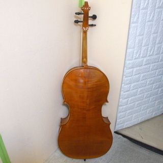 メンテ済み 鈴木バイオリン チェロ CELLO No76 4/4 虎杢 1986年 杉藤 弓 ハードケース 状態良好 現在新品価格56万円