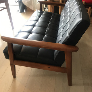 カリモク 2人掛け ソファ