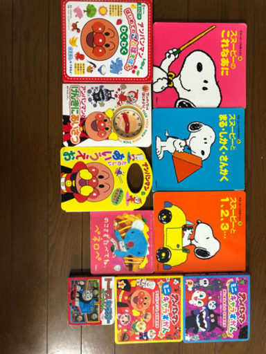 絵本 アンパンマン スヌーピー 色々 やえ 藤代のキッズ用品 幼児教育 の中古あげます 譲ります ジモティーで不用品の処分