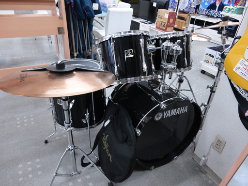 YAMAHA ステージカスタム ドラムセット ジルジャン ZBTシンバルセット