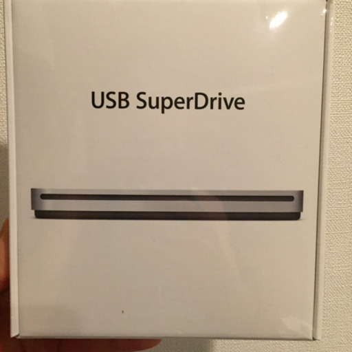 ②Mac USBスーパードライブ 未開封、未使用です
