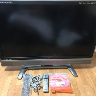 08年製 SHARP AQUOS 37v型 フルハイビジョン液晶テレビ LC-37EX5 動作確認済