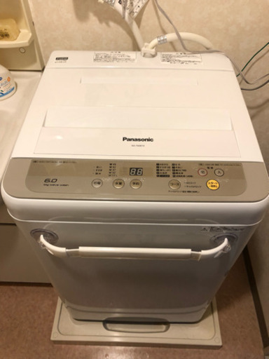 【再出品】超美品☆パナソニック洗濯機 6.0L