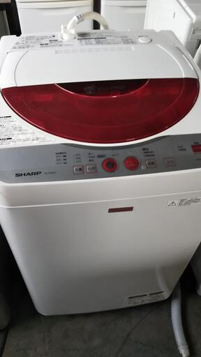 全自動洗濯機　5.5ｋｇ　SHARP　送風乾燥機能付き