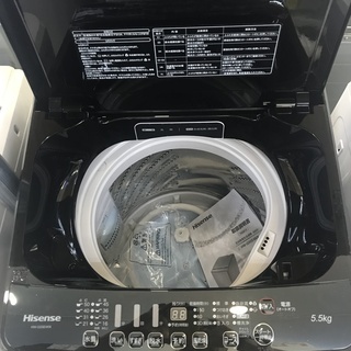 Hisence 5.5Kg洗濯機 2016年製