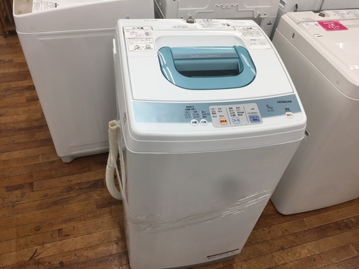 安心の6ヶ月保証つき【トレファク入間店】　HITACHIの5.0kg全自動洗濯機のご紹介！