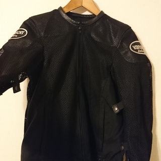 ☆ VANSON TVS2402S IV/BK Lサイズ メッシュジャケット バンソンVANSON