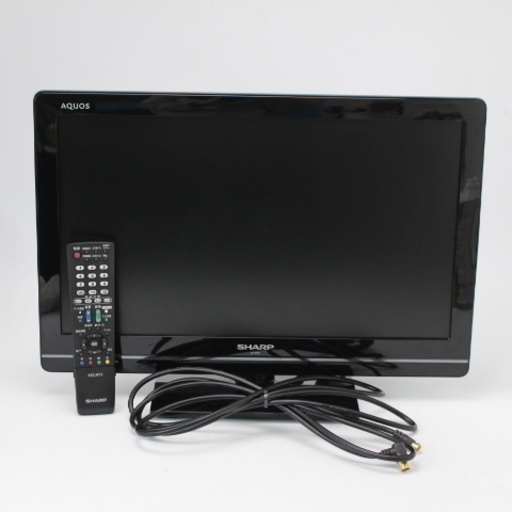 J07061)SHARP シャープ 22V型 液晶テレビ AQUOS LC-22K5-B 2011年製 フルハイビジョン HDD(外付) アクオス