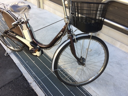 地域限定 ヤマハ パス 新基準 子供乗せ 6AH ゴールド アシスタ ビビ