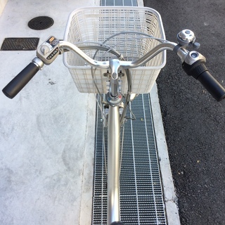 地域限定 ヤマハ パス リチウム 26インチ シルバー アシスタ ビビ 神戸