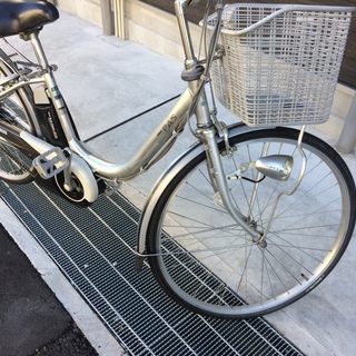 地域限定 ヤマハ パス リチウム 26インチ シルバー アシスタ ビビ 神戸