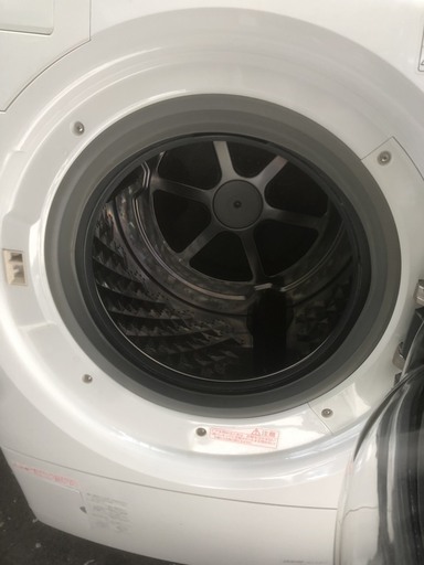 ☆中古 2012年製！ Panasonic　ドラム式電気洗濯乾燥機　9kg　NA-VX7100R　￥28,000！！