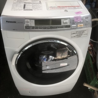 ☆中古 2012年製！ Panasonic ドラム式電気洗濯乾燥機 9kg NA-VX7100R