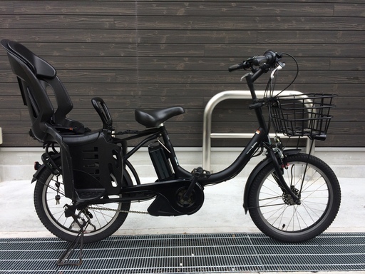 地域限定　ヤマハ　パスバビー　新基準　子供乗せ　20インチ　黒　アシスタ　ビビ　神戸市　電動自転車