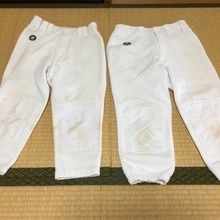 少年野球 練習着 白のズボン ＆シャカシャカ 0円