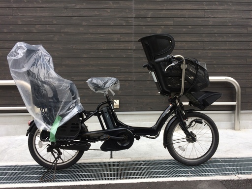 地域限定　ヤマハ　キッスミニ　三人乗り　新基準　20インチ　子供乗せ　ギュットミニ　アンジェリーノ　リングなし　神戸市　電動自転車