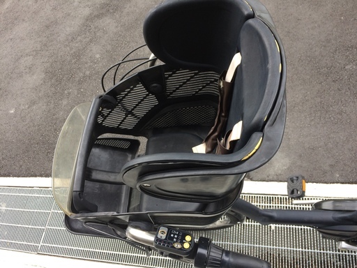 地域限定 ブリヂストン アンジェリーノ 新基準 三人乗り 子供乗せ 黒