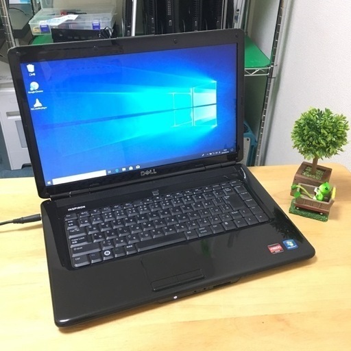 DELL ノートパソコン Windows10 メモリ2GB HDD320GB  AMDデュアルコア