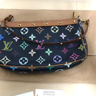 LOUIS VUITTON ヴィトン マルチカラー ポシェットアクセソワール